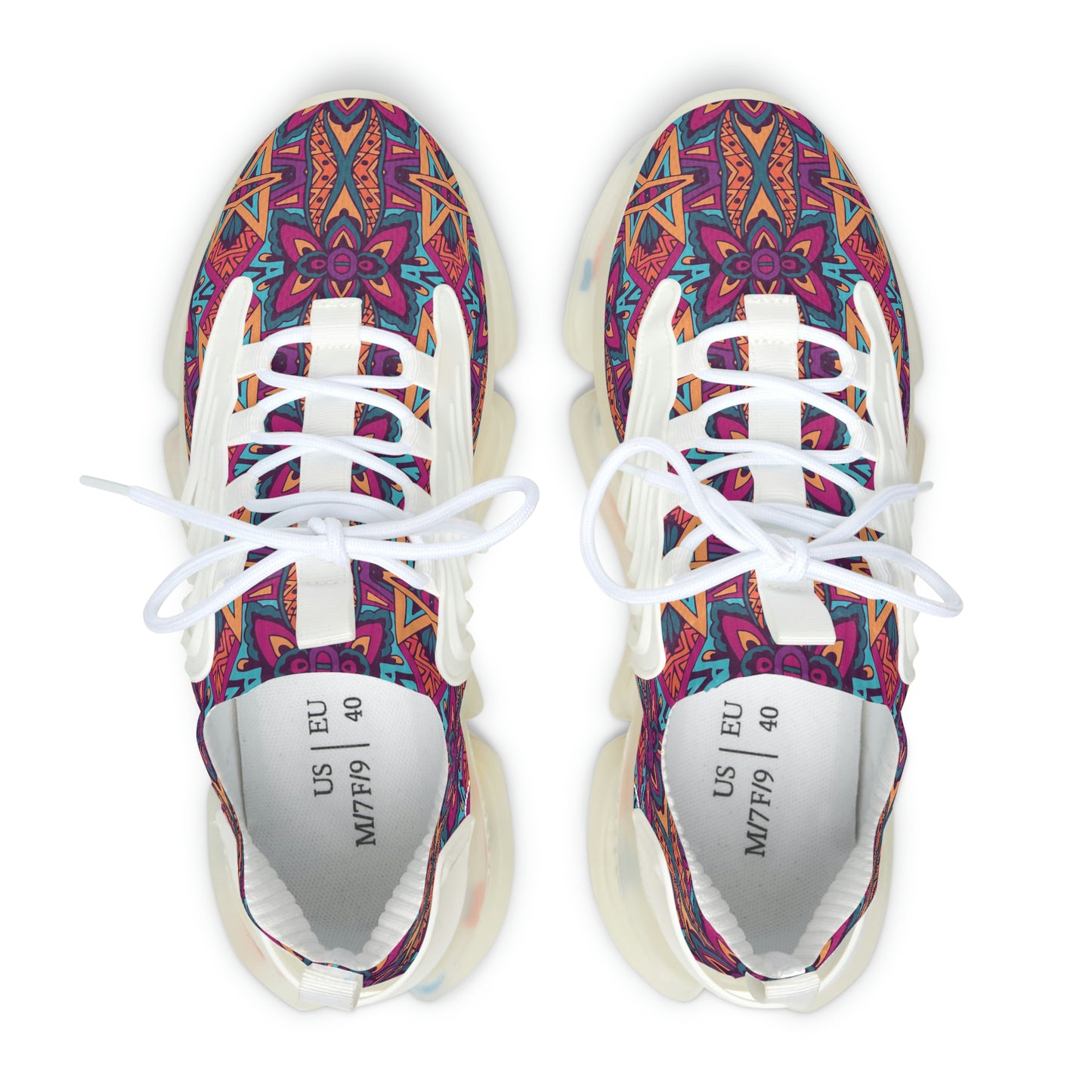 Mandala Multi Women's Mesh Sneakers