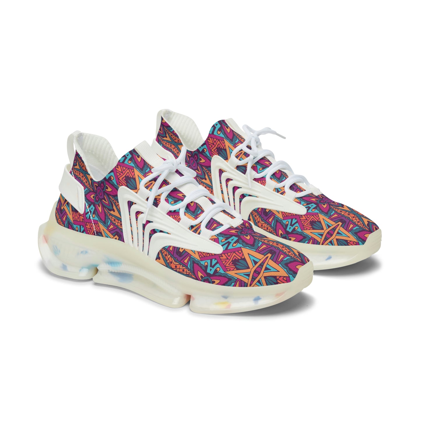 Mandala Multi Women's Mesh Sneakers