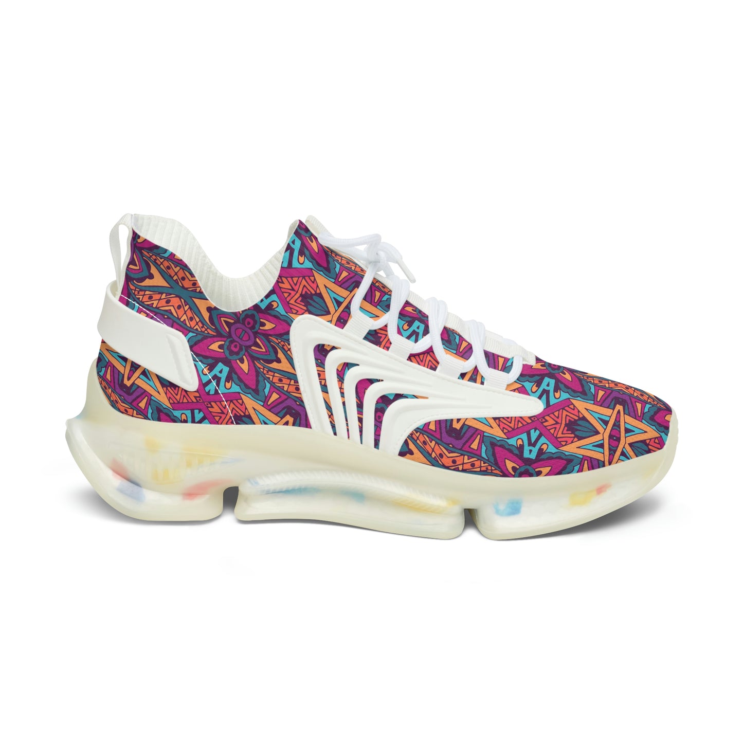 Mandala Multi Women's Mesh Sneakers