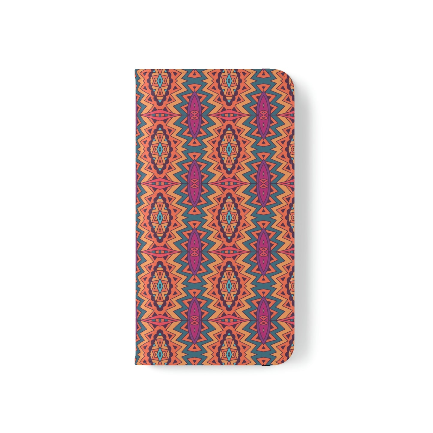 Orange Mandala Flip Cases