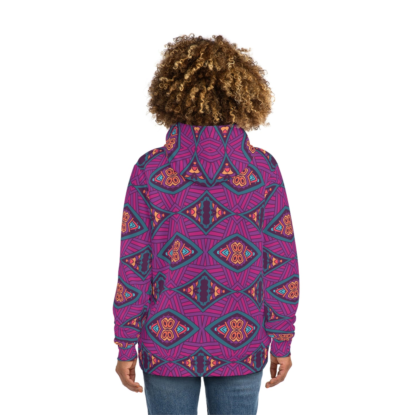 Mandala Purple Fashion Hoodie