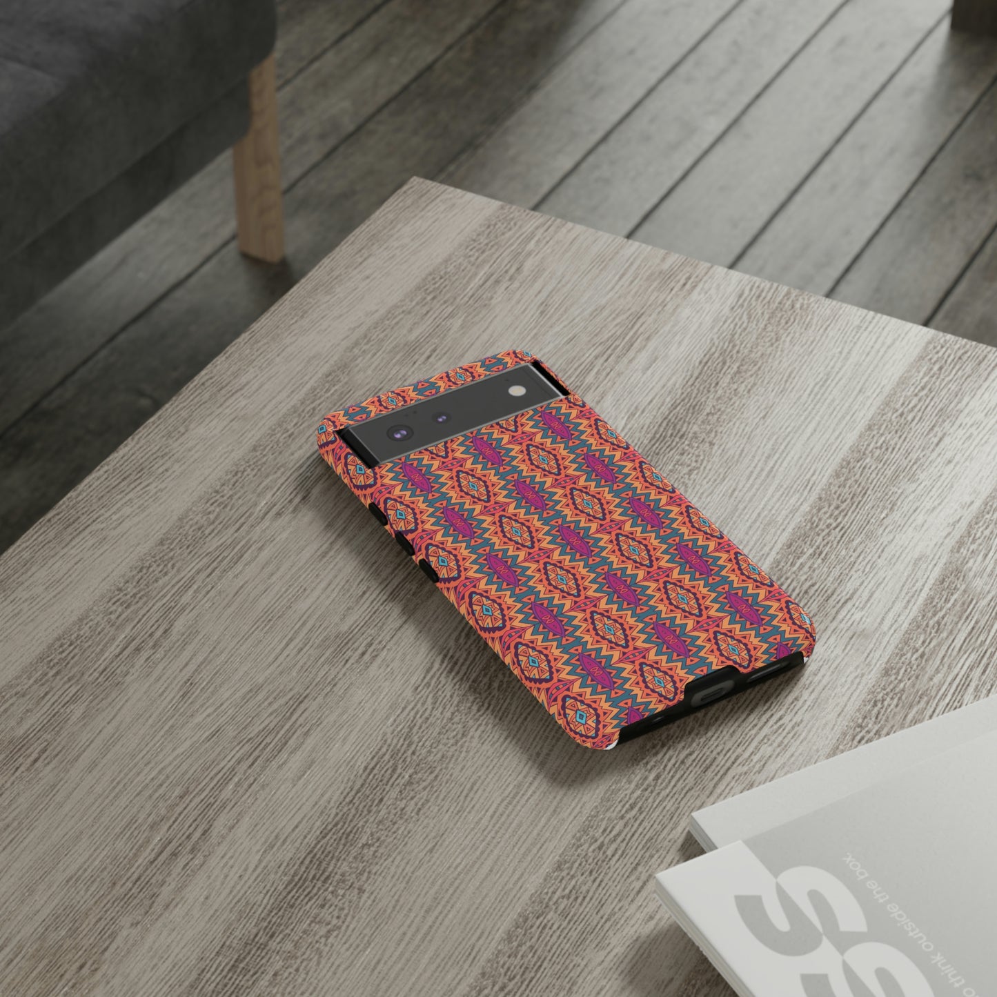 Mandala Orange Tough Cases