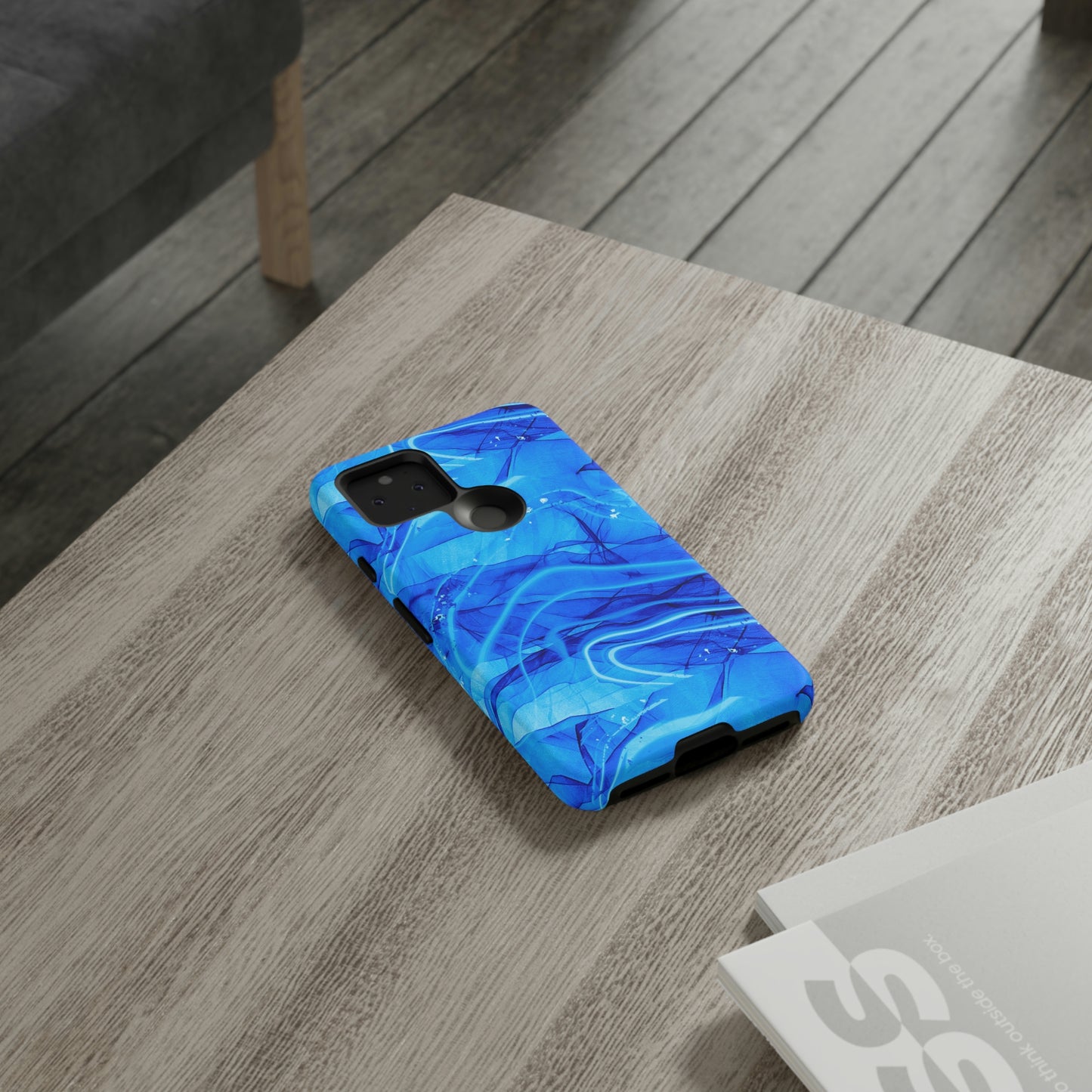 Marble Blue Tough Cases