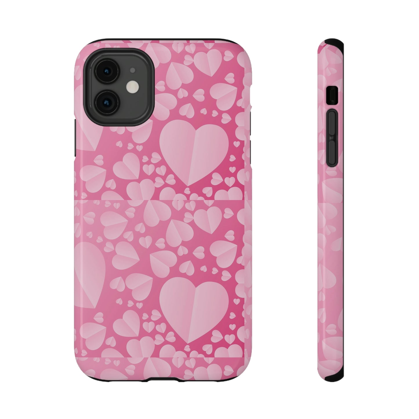 Valentine Heart Pink Impact-Resistant Cases