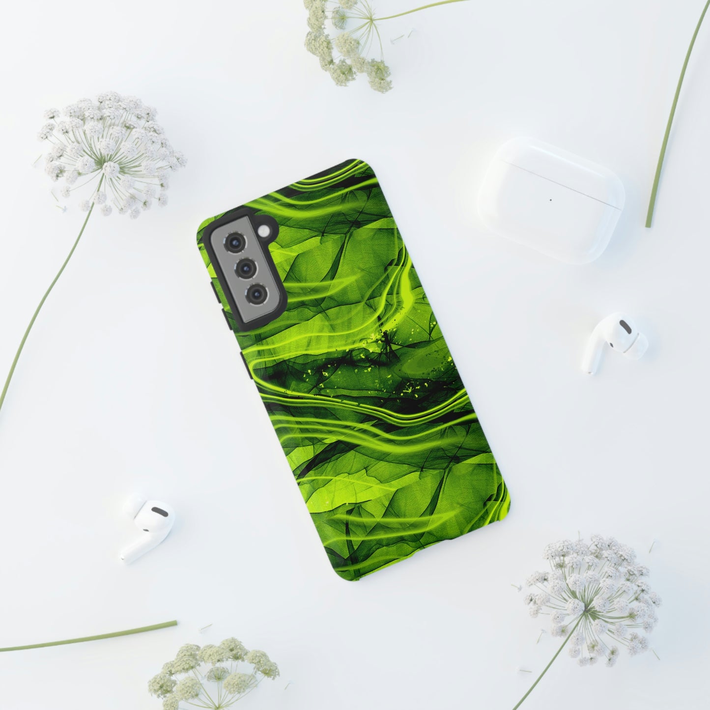 Marble Green Tough Cases