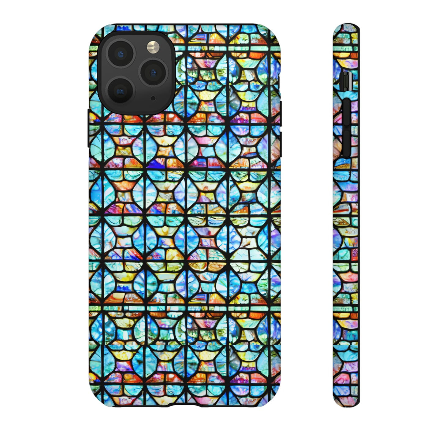 Mosaic Light Blue Tough Cases