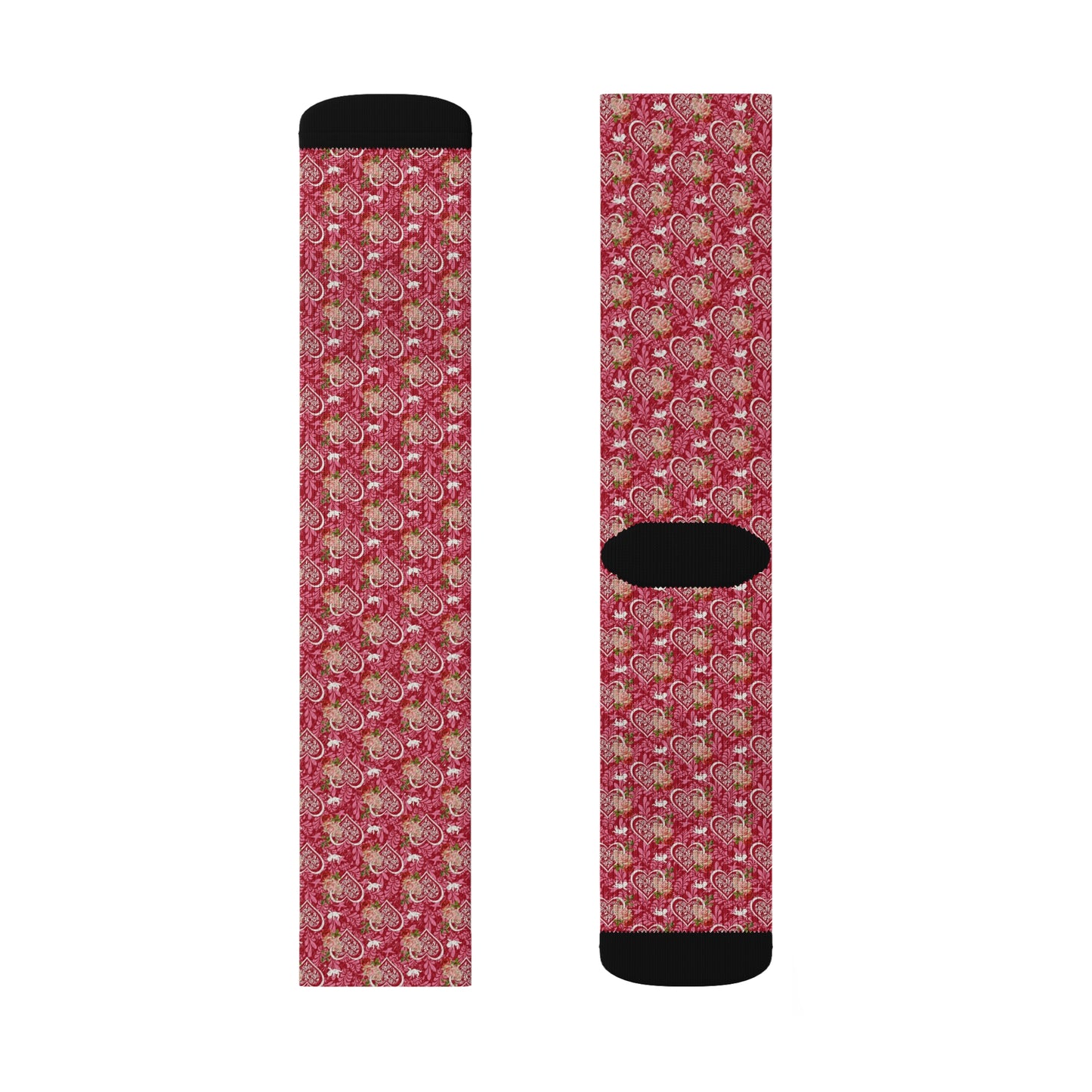 Valentine Sublimation Socks