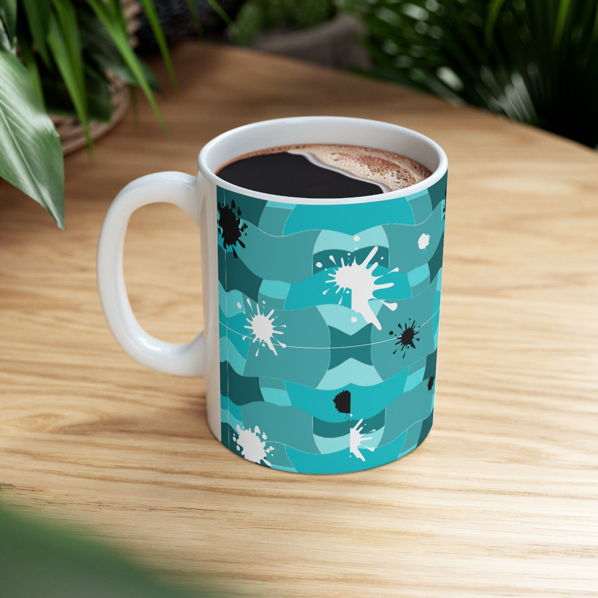 Blue Ceramic Mug 11oz