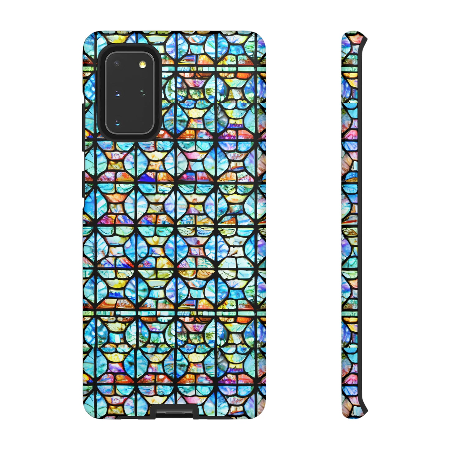 Mosaic Light Blue Tough Cases