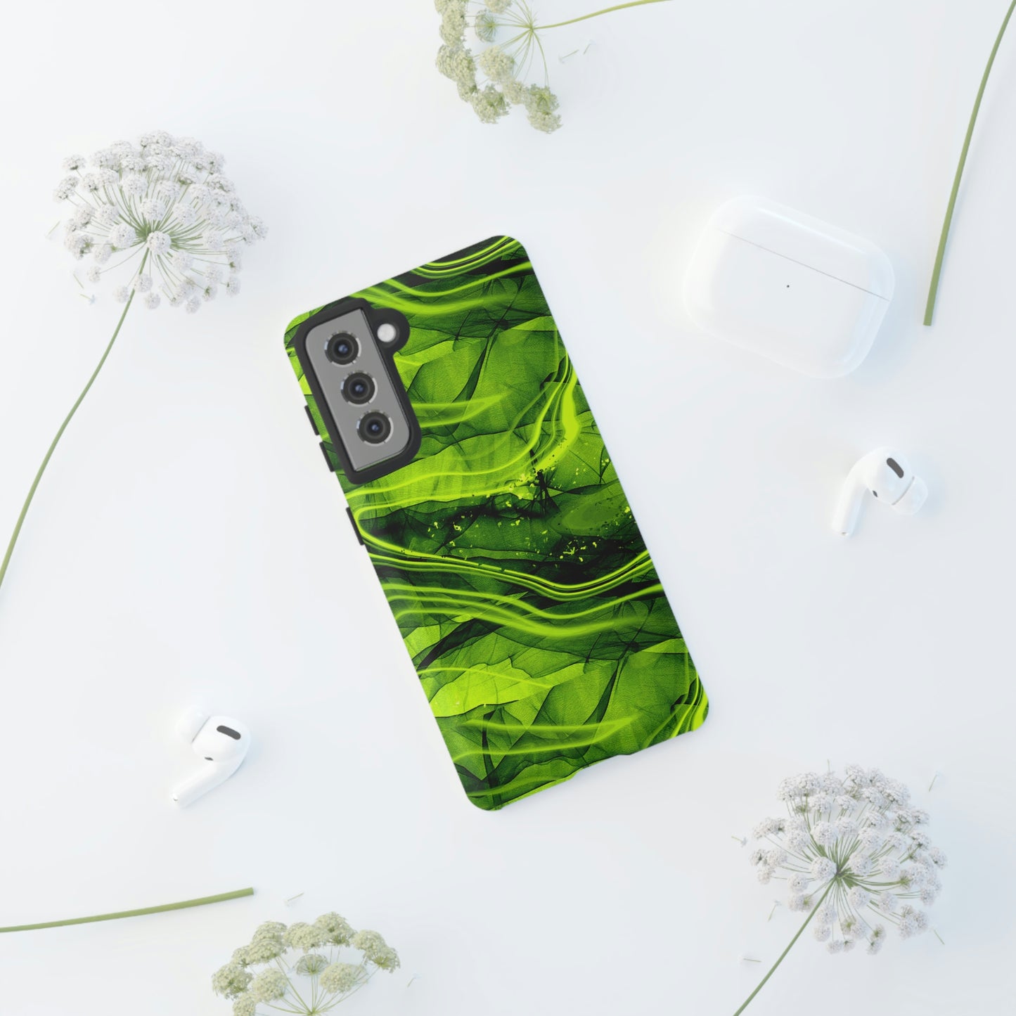 Marble Green Tough Cases