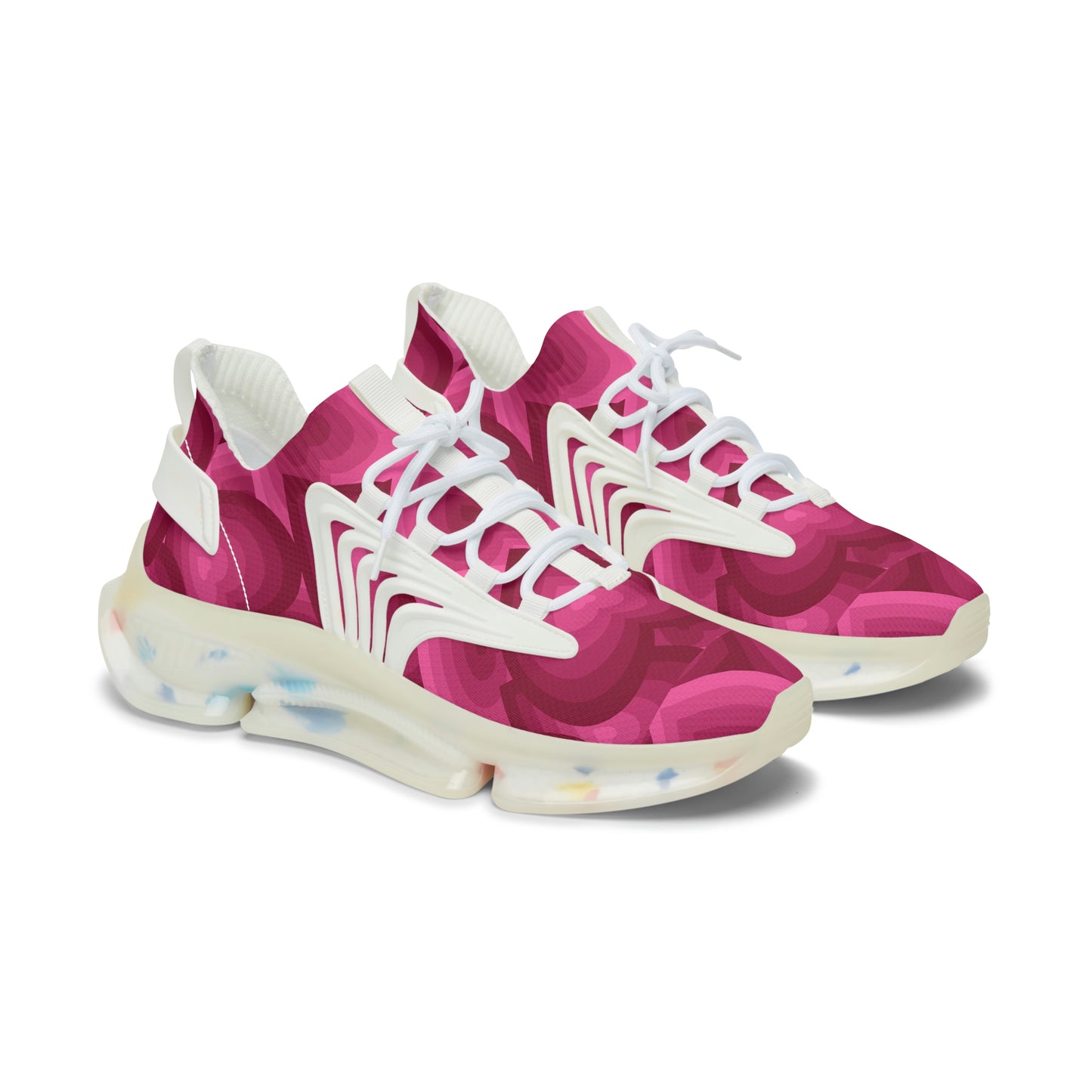 Valentine Heart Women's Mesh Sneakers