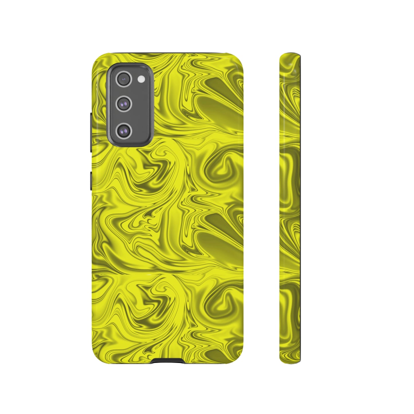 Marble Yellow Tough Cases