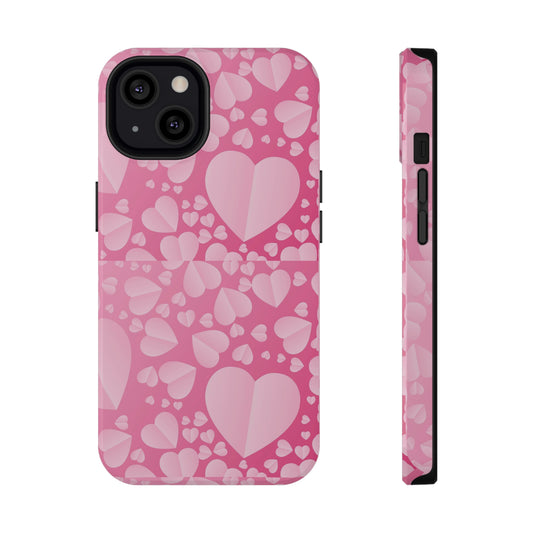 Valentine Heart Pink Impact-Resistant Cases