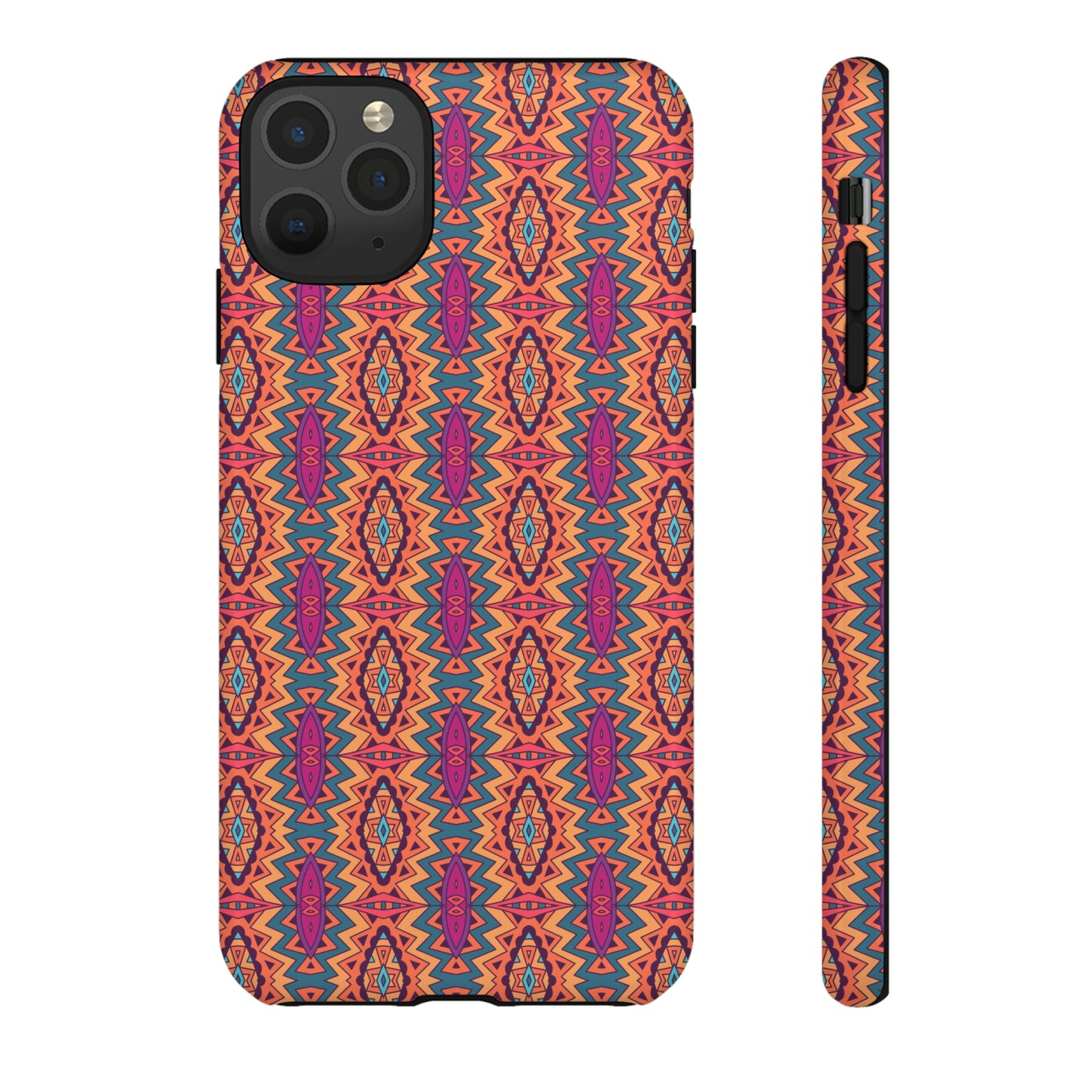 Mandala Orange Tough Cases