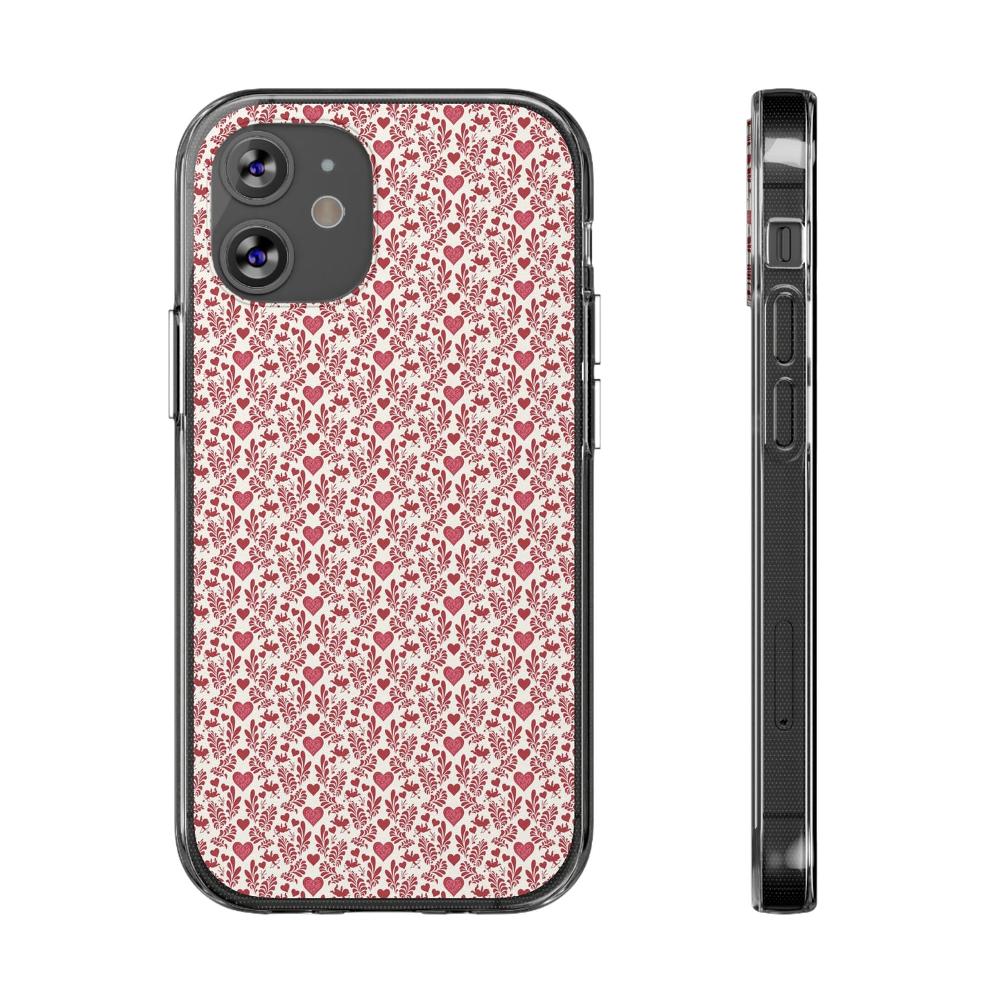 Valentine Clear Silicone Phone Case