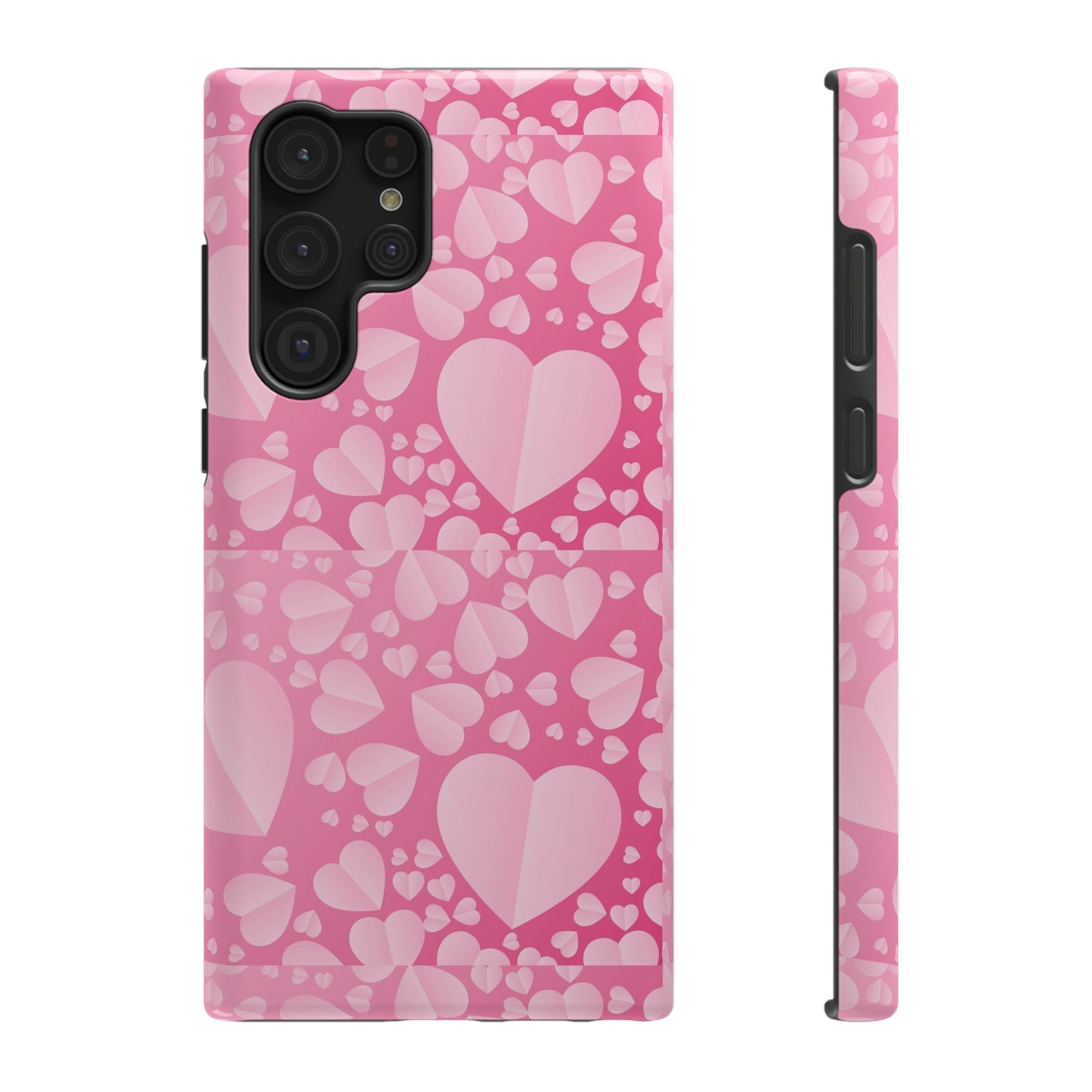 Valentine Heart Pink Impact-Resistant Cases