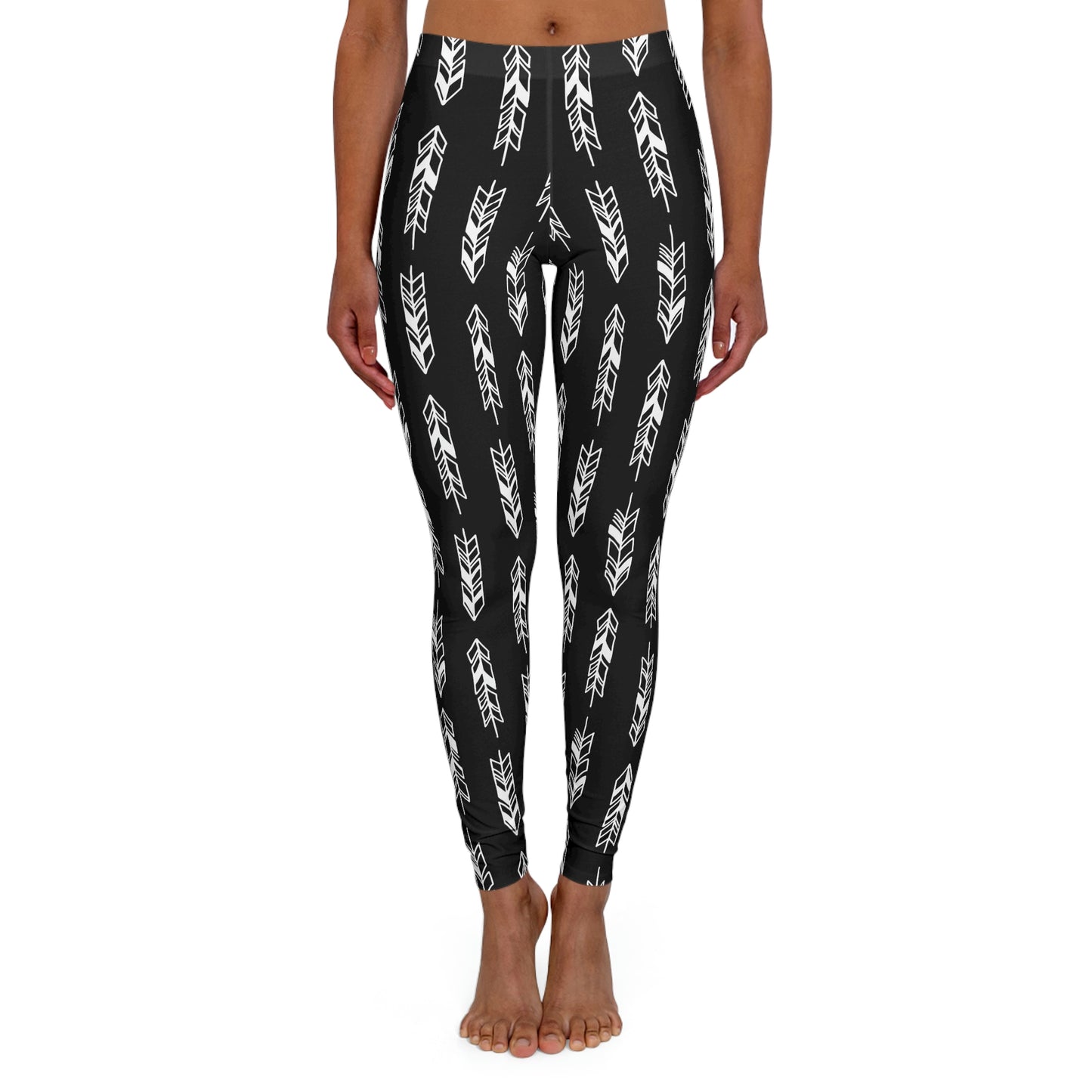 Black Women's Spandex Leggings