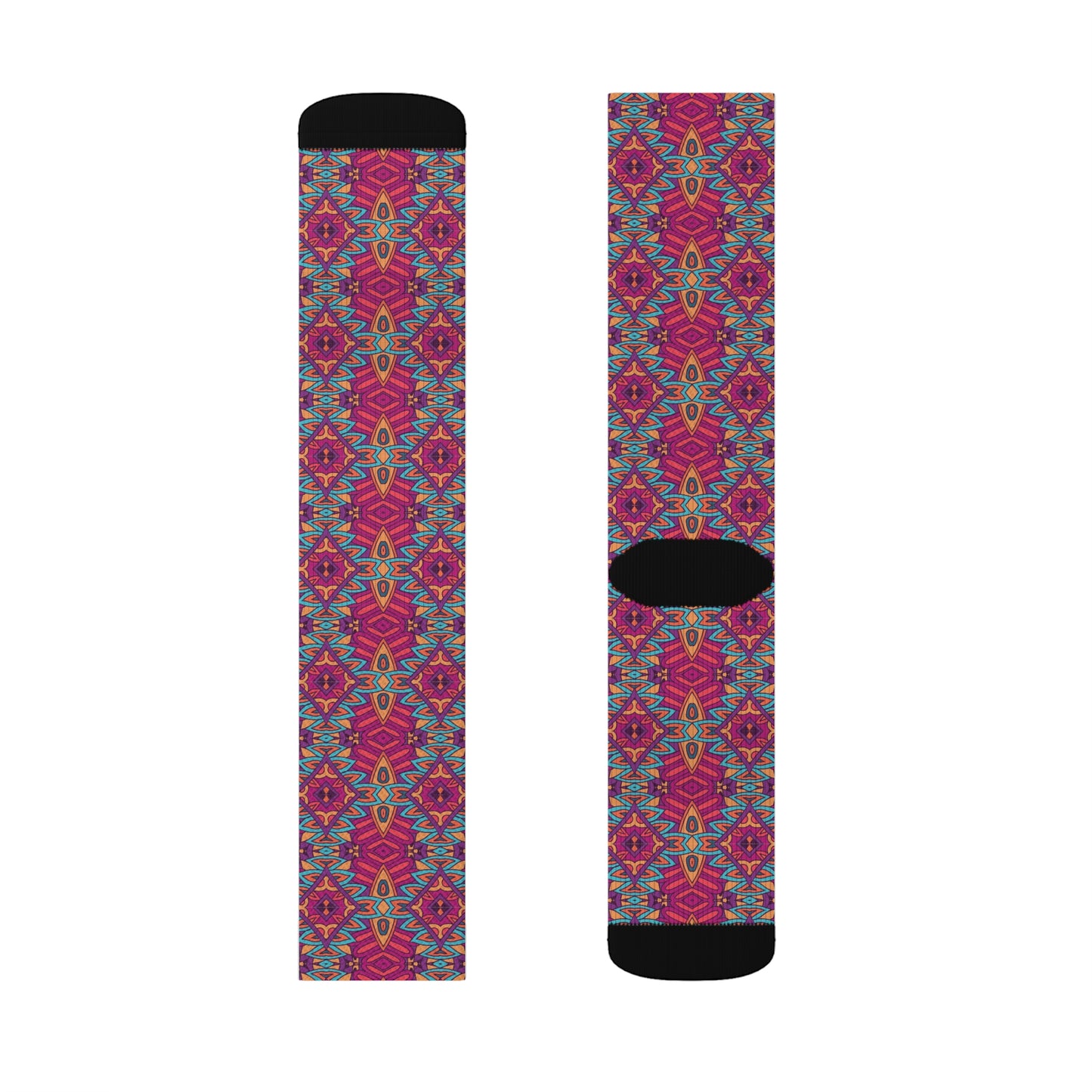 Mandala Sublimation Socks