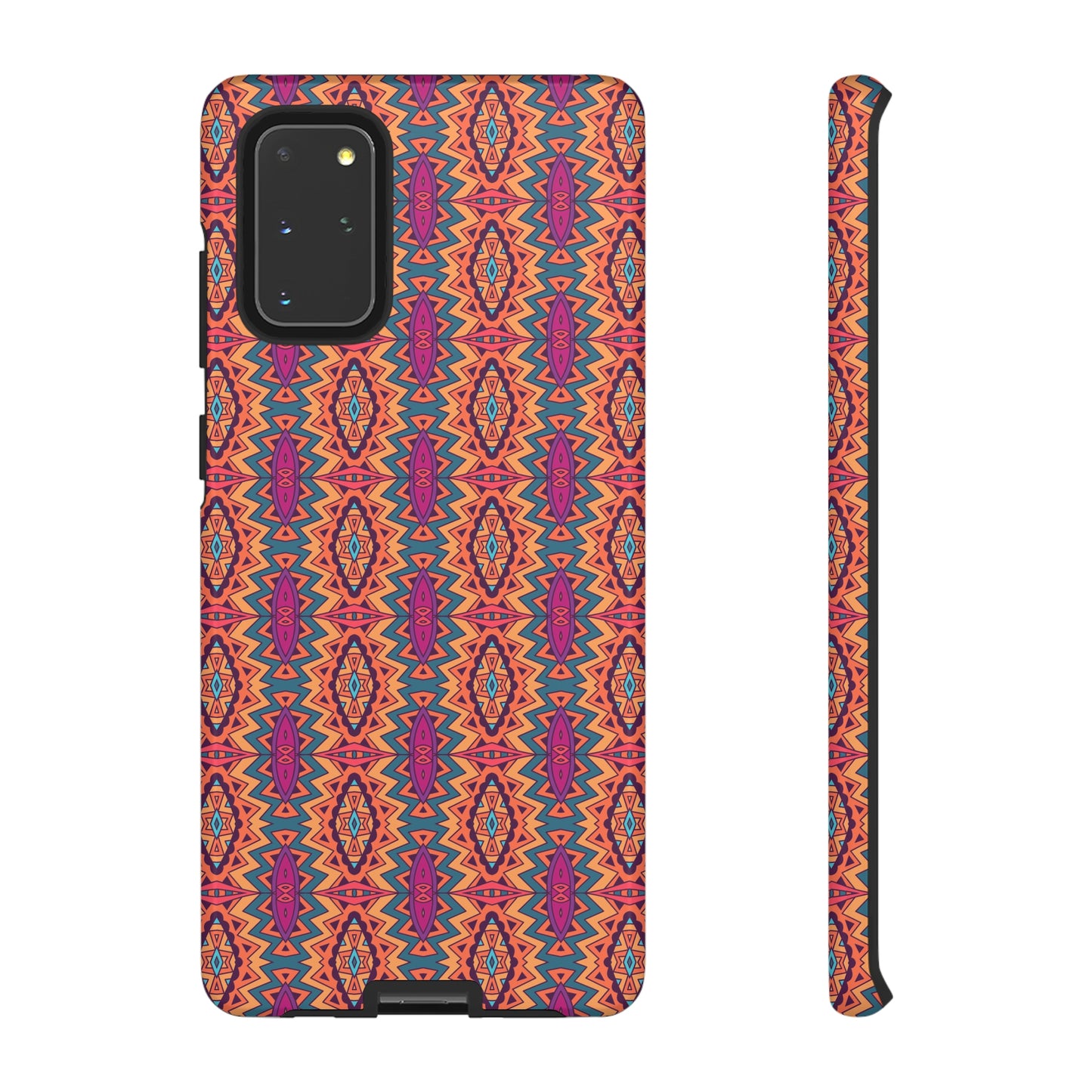 Mandala Orange Tough Cases