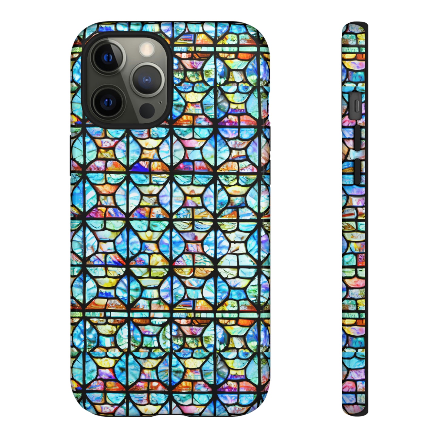 Mosaic Light Blue Tough Cases