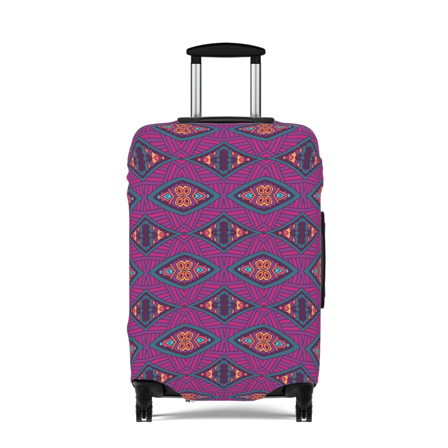 Purple Mandala Luggage Cover