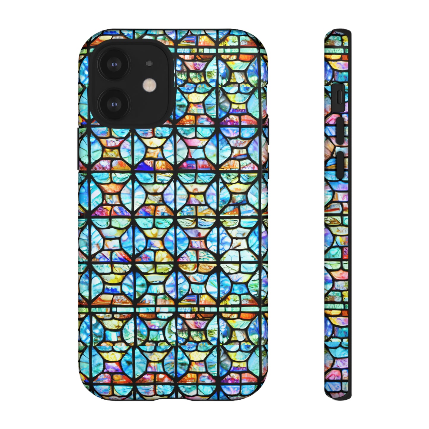 Mosaic Light Blue Tough Cases