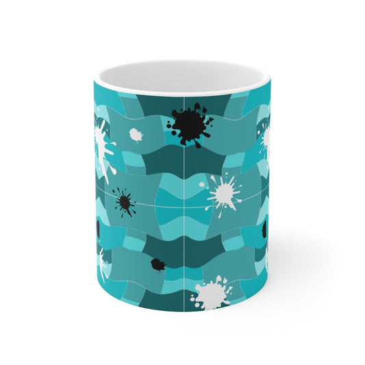 Blue Ceramic Mug 11oz