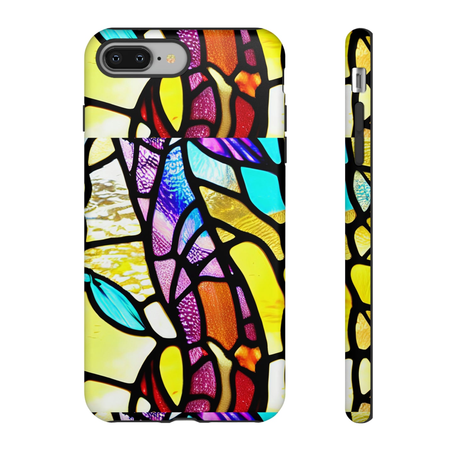 Mosaic Yellow Tough Cases