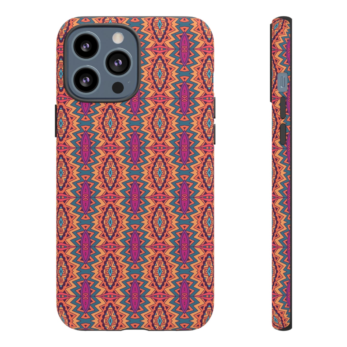 Mandala Orange Tough Cases