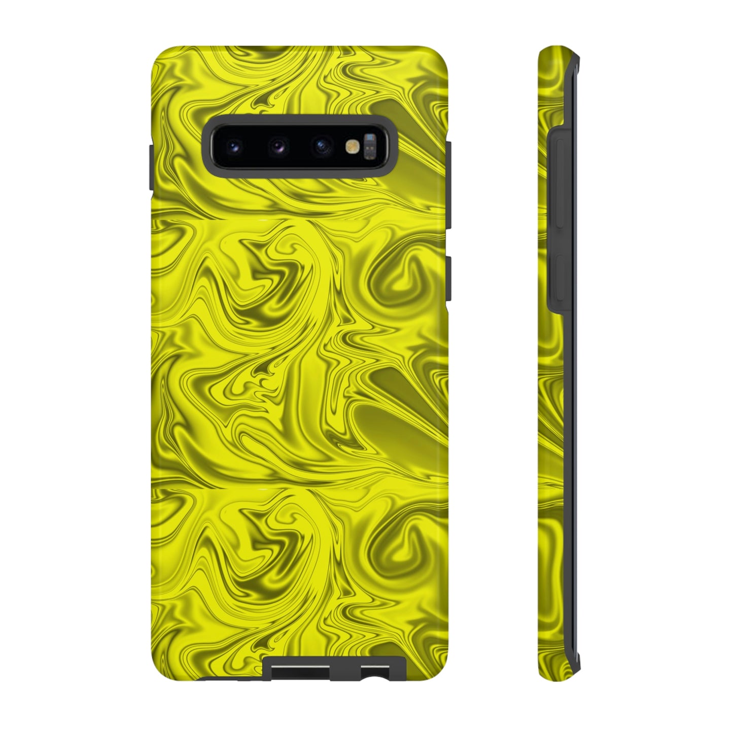 Marble Yellow Tough Cases