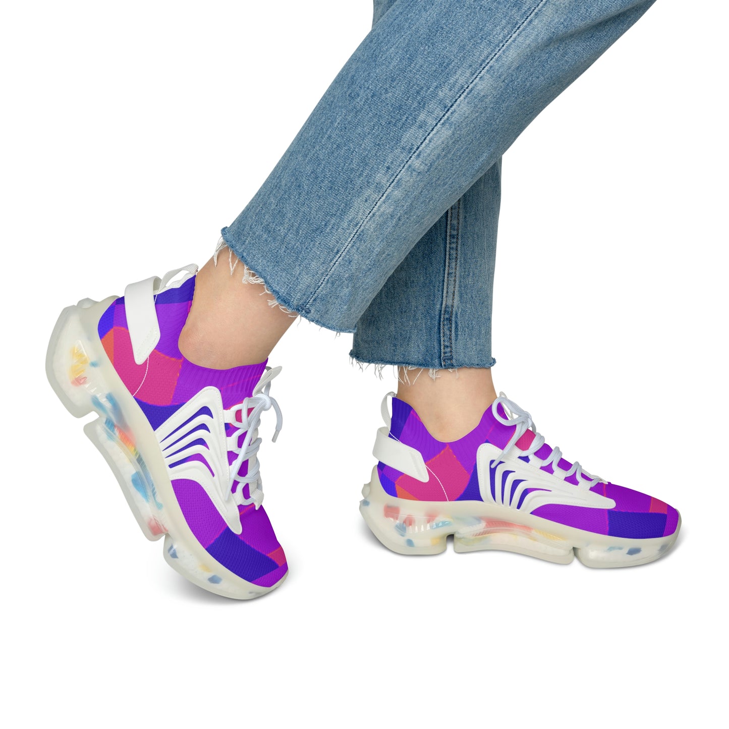 Purple Women's Mesh Sneakers