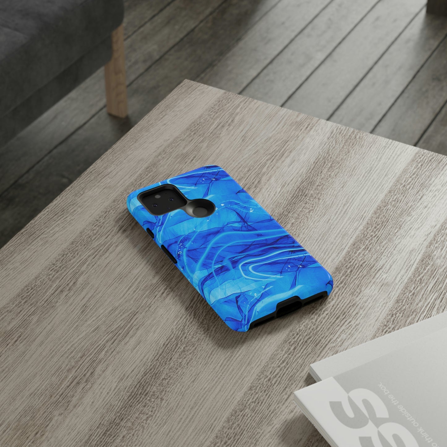 Marble Blue Tough Cases