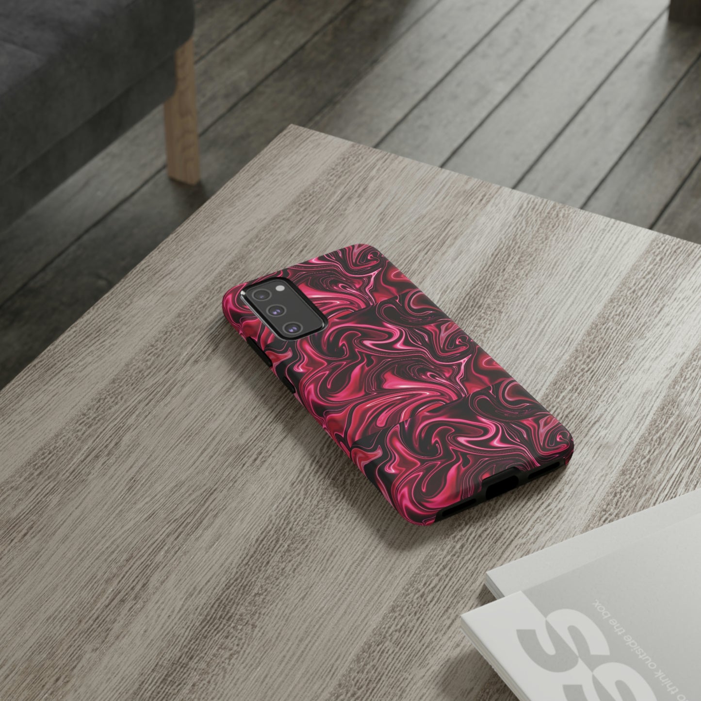 Marble Red Tough Cases