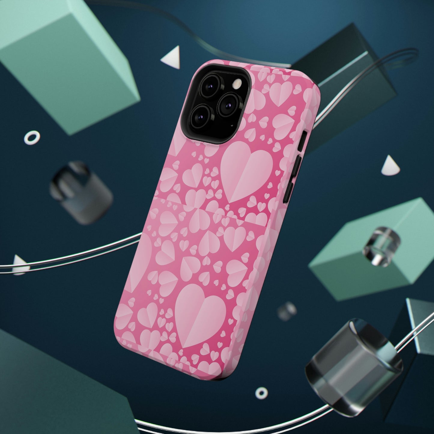 Valentine Heart Pink Impact-Resistant Cases