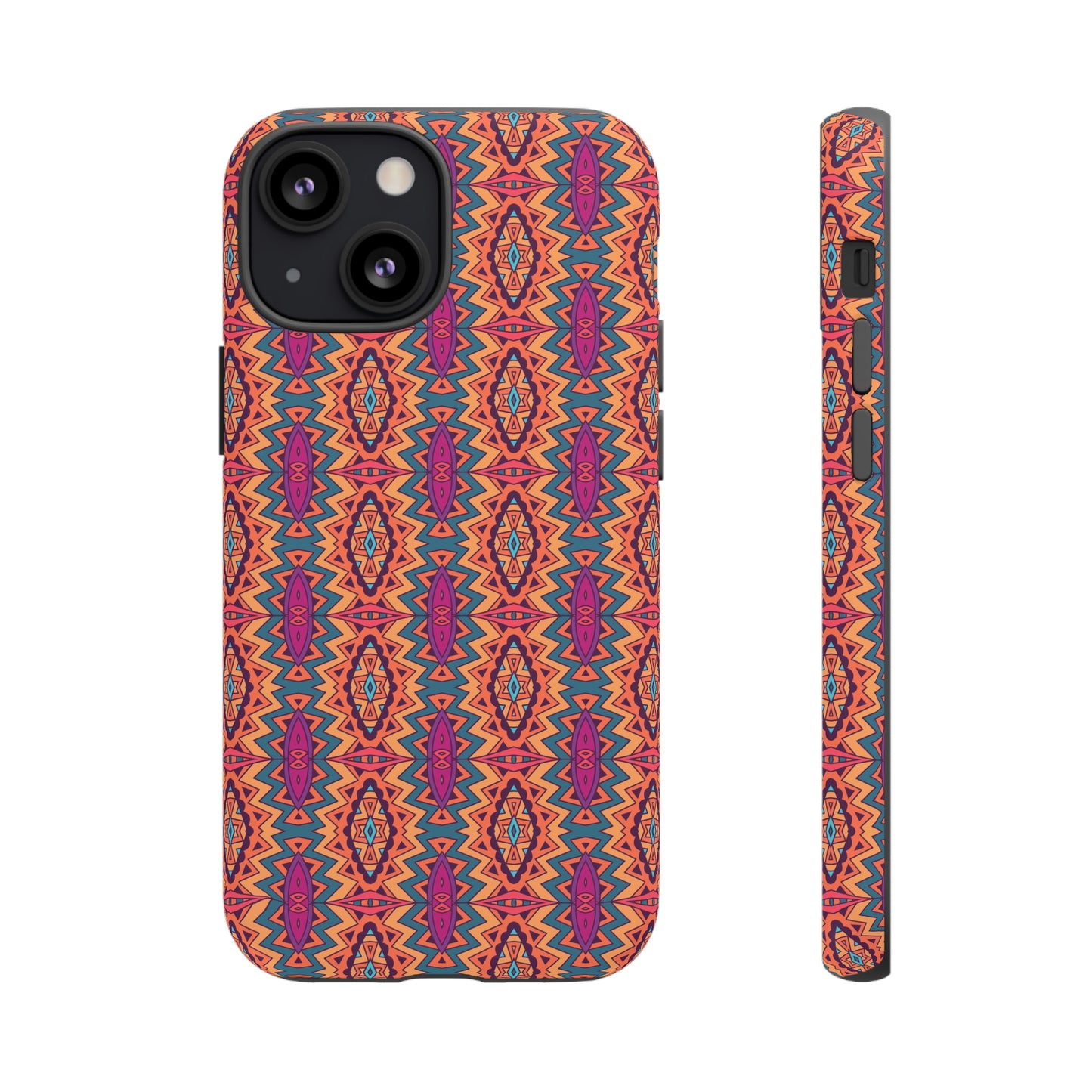 Mandala Orange Tough Cases