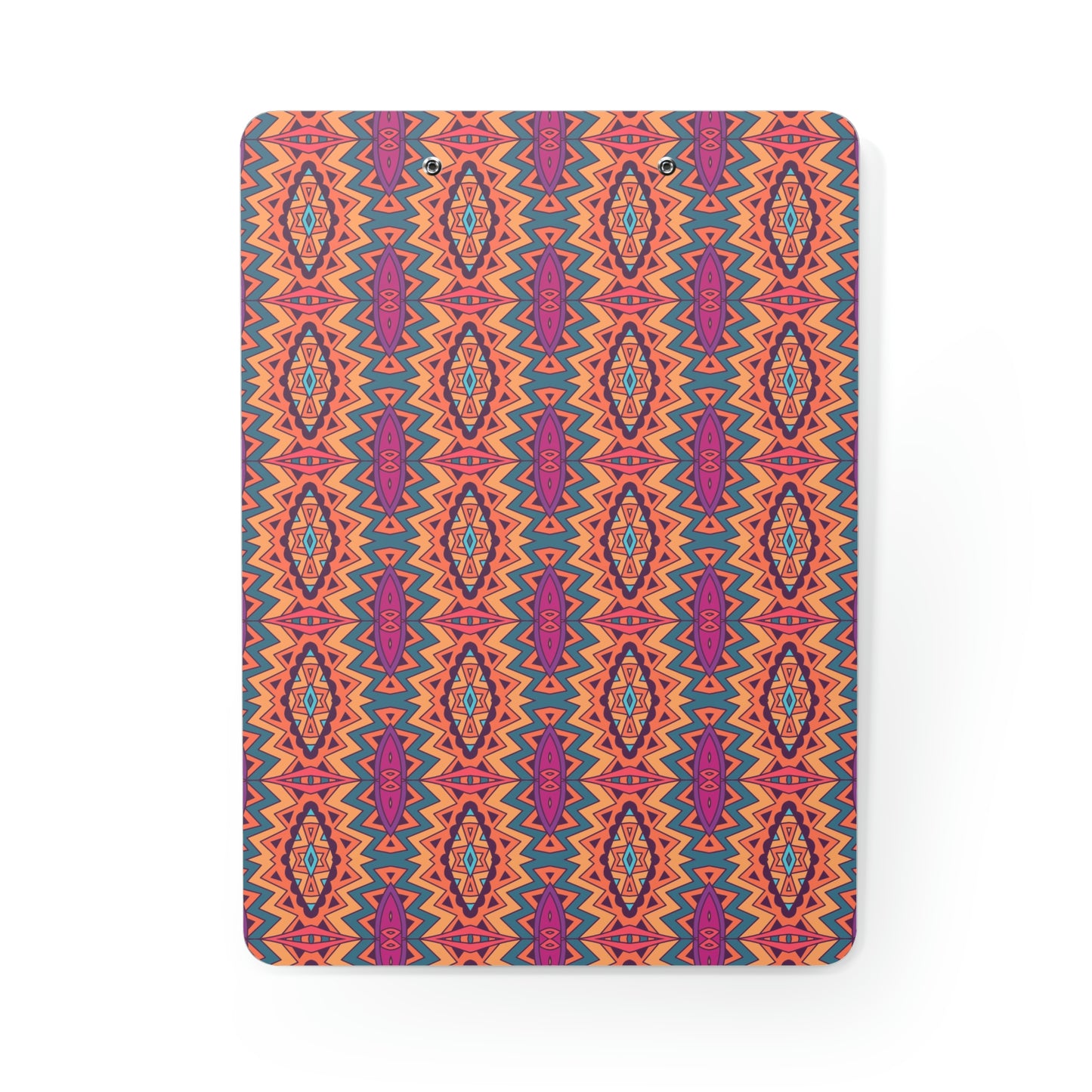 Orange Mandala Clipboard