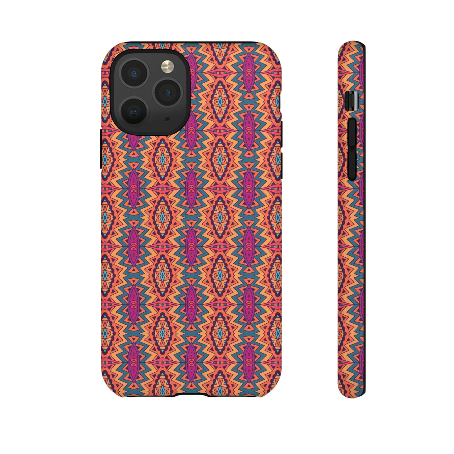 Mandala Orange Tough Cases