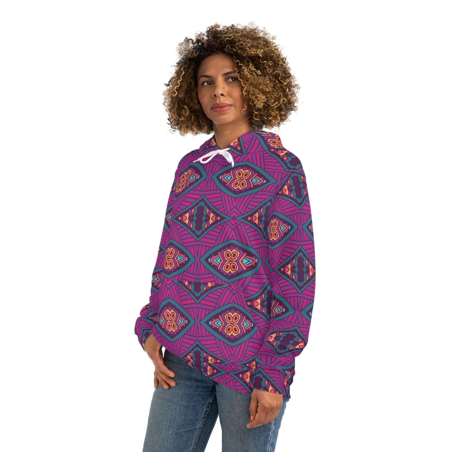 Mandala Purple Fashion Hoodie