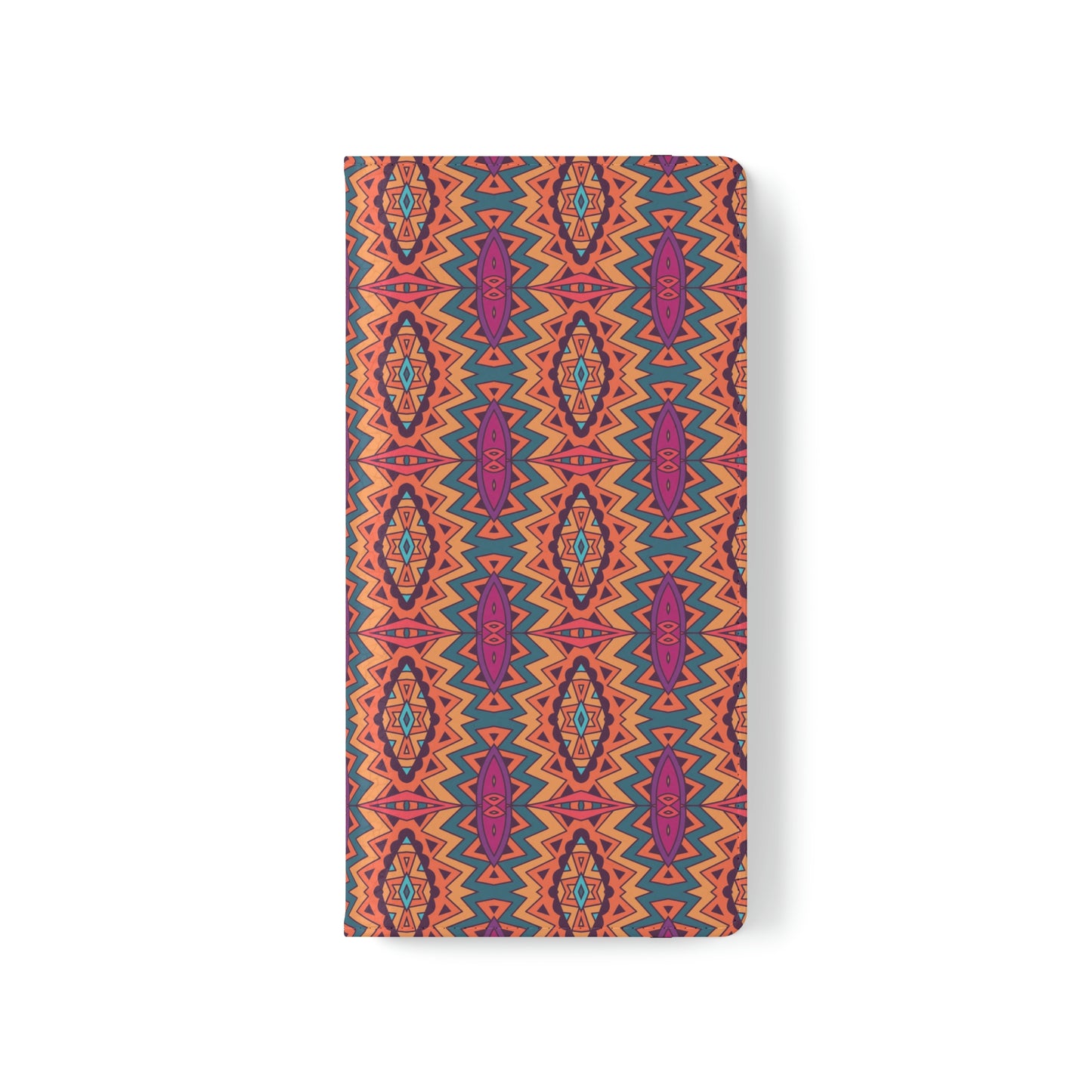 Orange Mandala Flip Cases