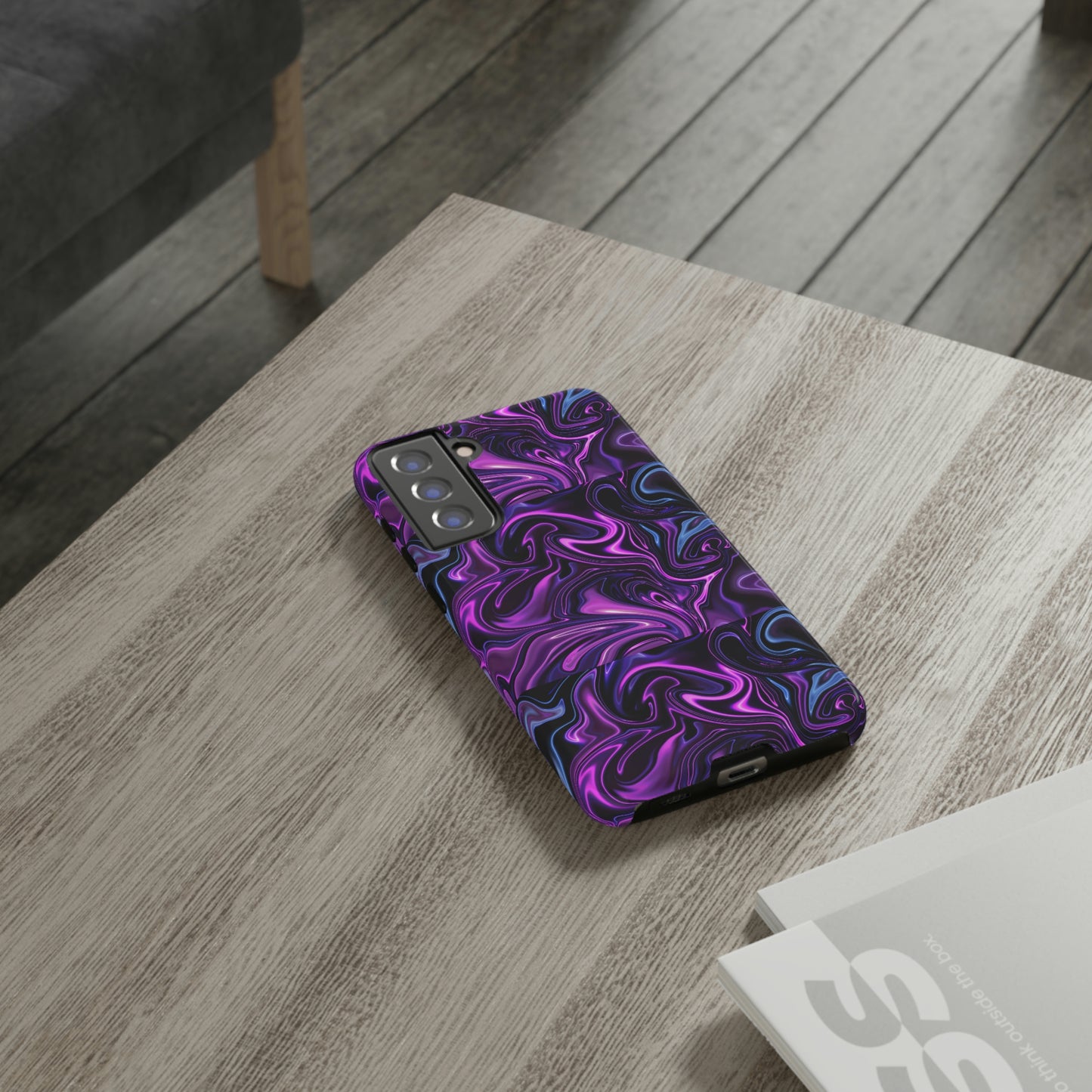 Marble Purple Tough Cases