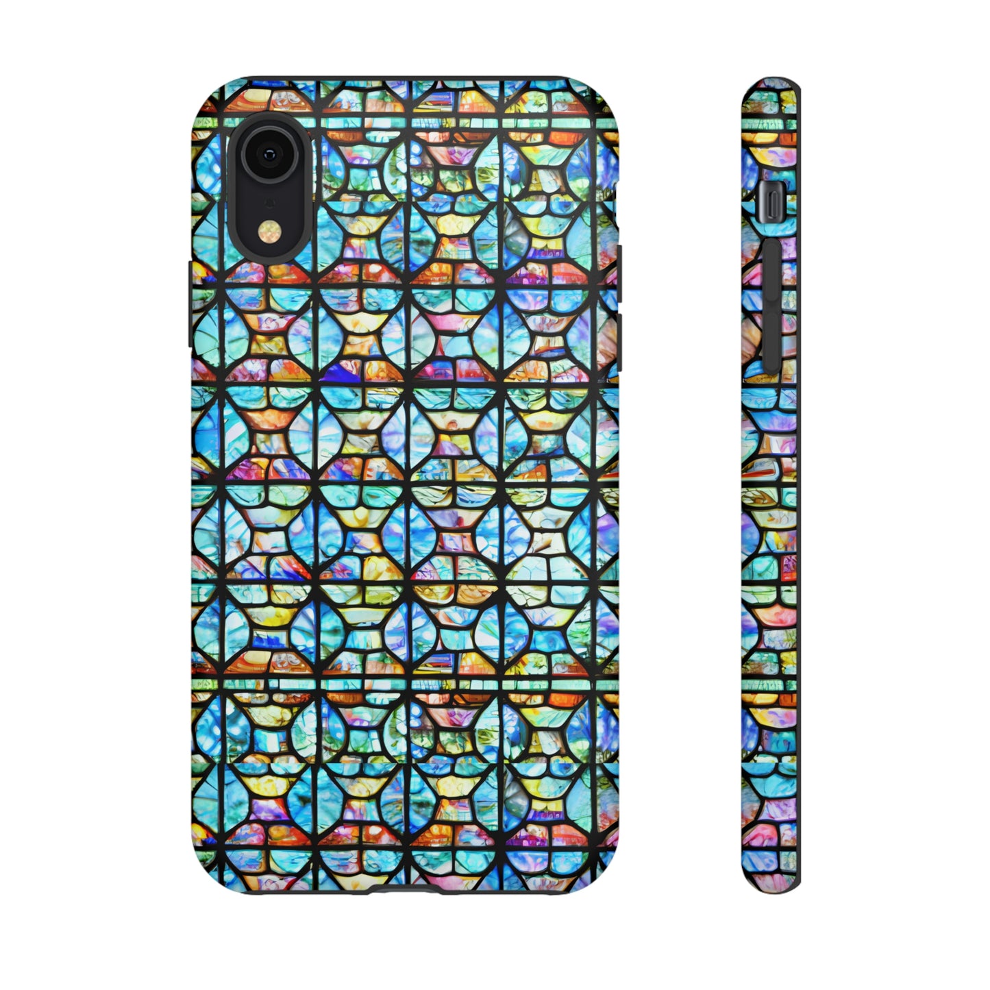 Mosaic Light Blue Tough Cases