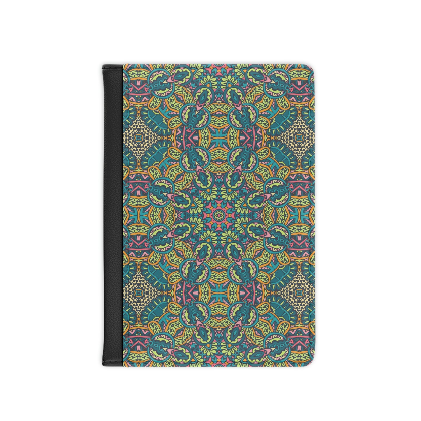 Green Mandala Passport Cover