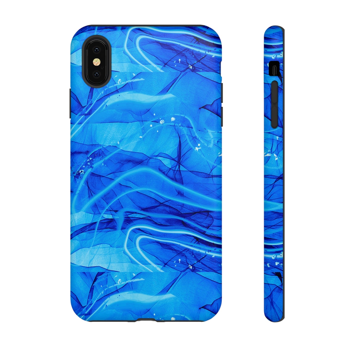 Marble Blue Tough Cases