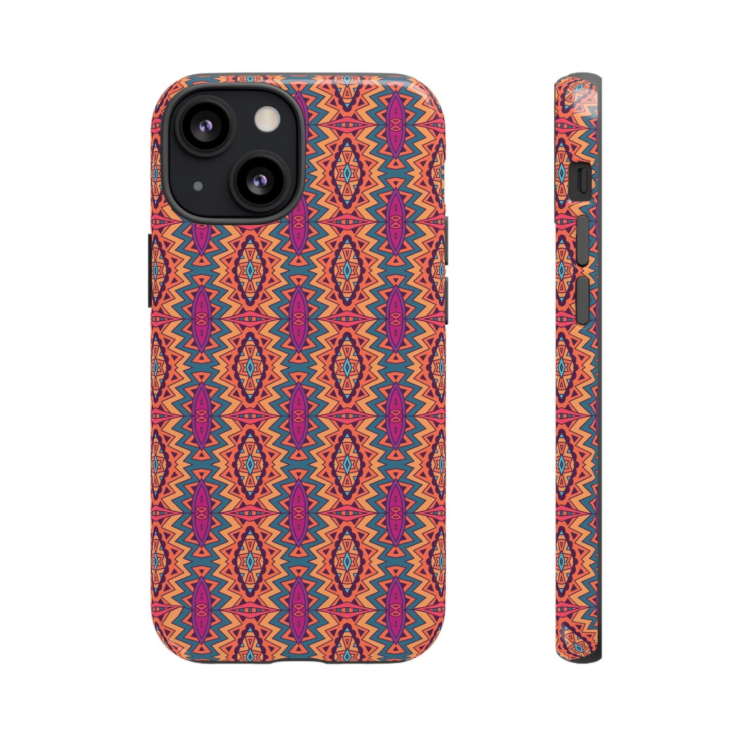 Mandala Orange Tough Cases