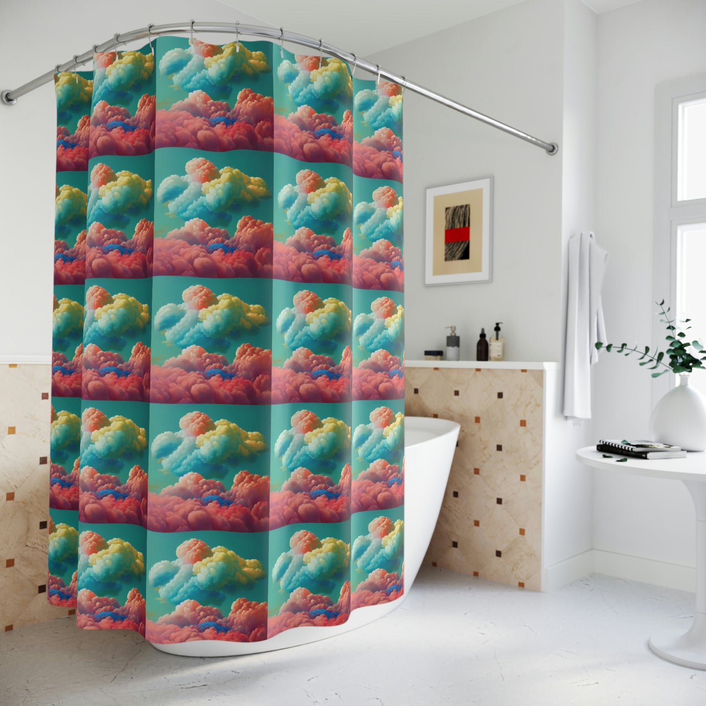 Candy Polyester Shower Curtain