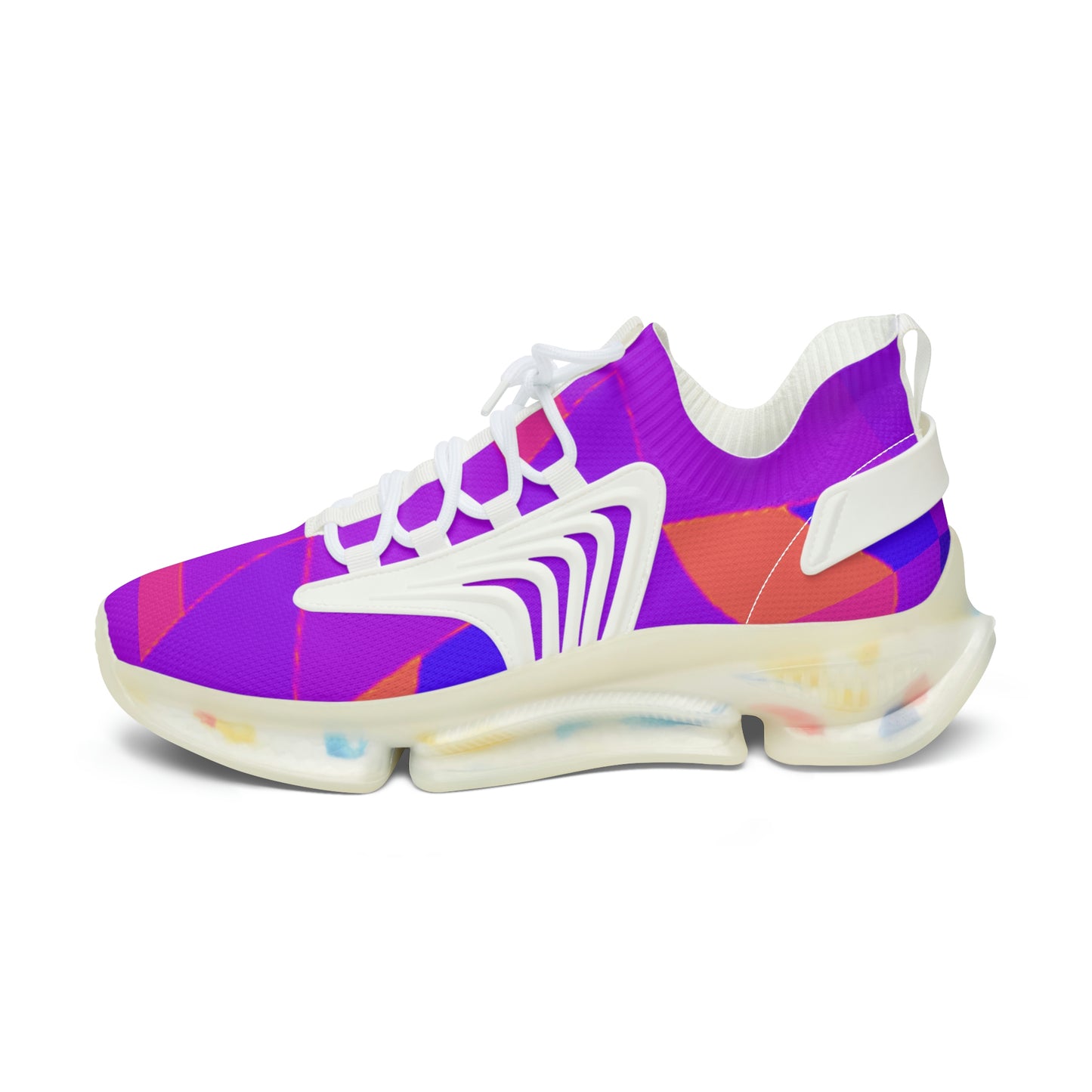 Purple Women's Mesh Sneakers