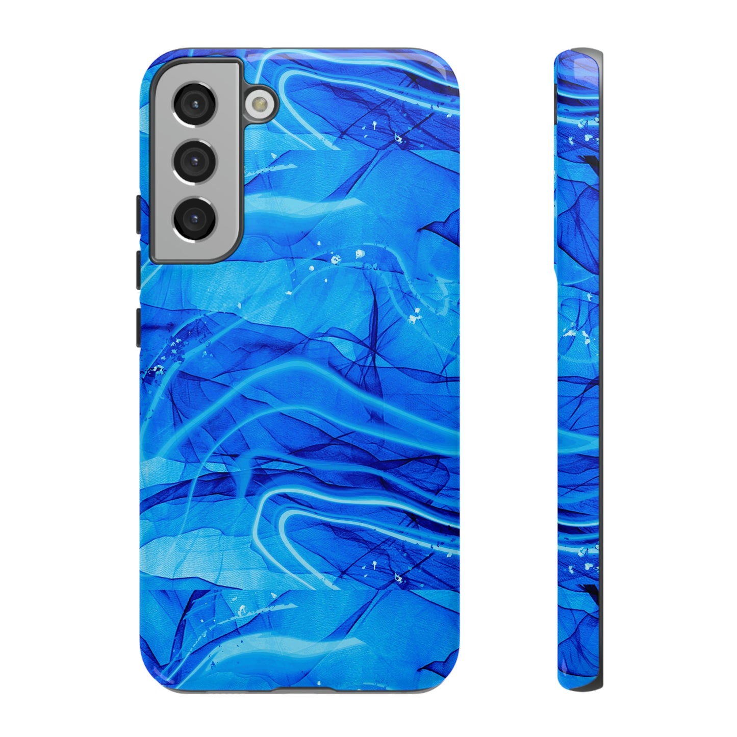 Marble Blue Tough Cases