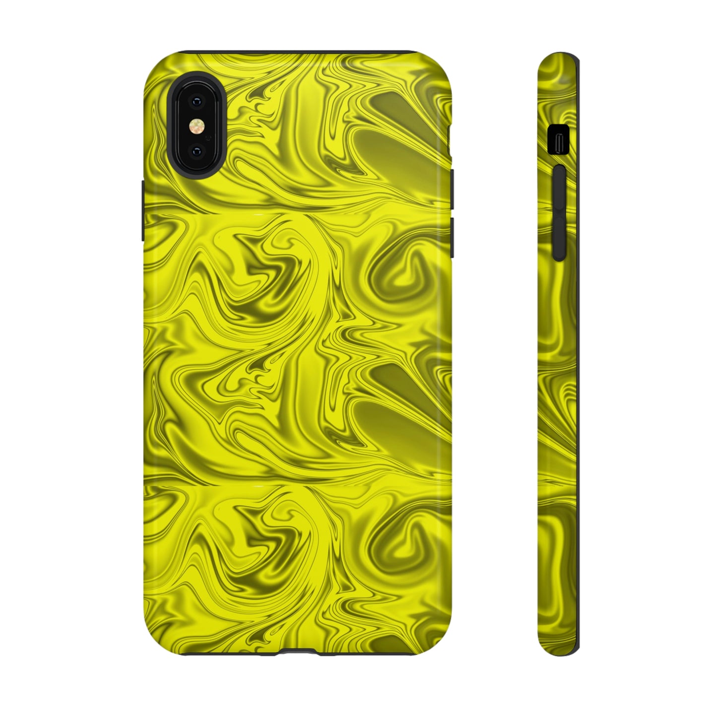 Marble Yellow Tough Cases