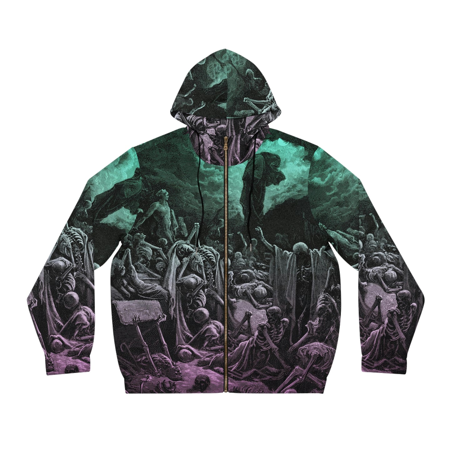 Dry Bones Men's Full-Zip Hoodie