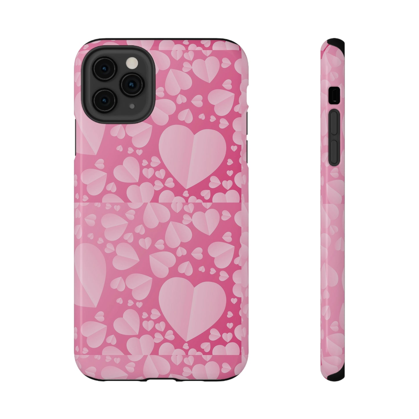 Valentine Heart Pink Impact-Resistant Cases